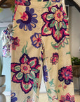 Anima Flower Print Pants