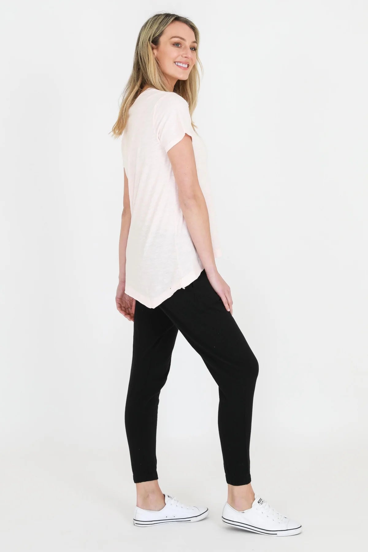 3rd Story - Thornton Tee in Blush Marle