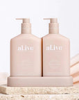 al.ive body - Wash & Lotion Duo In Applewood & Gojiberry