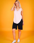 3rd Story - Audrey Tank in Blush Marle