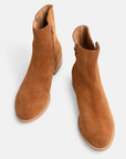 Walnut Melbourne - Denmark Leather boot in Caramel Suede